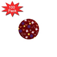 Santa Red 1  Mini Magnets (100 Pack)  by NerdySparkleGoth