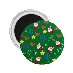 Santa Green 2 25  Magnets by NerdySparkleGoth
