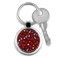 Gingy Red Key Chain (round) by NerdySparkleGoth