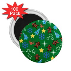 Gingy Green 2 25  Magnets (100 Pack)  by NerdySparkleGoth