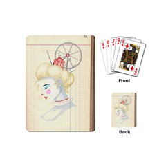 Clown Maiden Playing Cards Single Design (mini) by Limerence