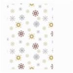 Magic Snowflakes Large Garden Flag (Two Sides) Front