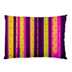 Warped Stripy Dots Pillow Case by essentialimage365