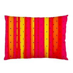 Warped Stripy Dots Pillow Case (two Sides) by essentialimage365