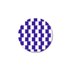 Illusion Blocks Golf Ball Marker by Sparkle