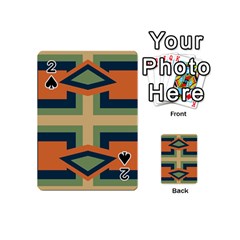 Abstract Pattern Geometric Backgrounds   Playing Cards 54 Designs (mini) by Eskimos