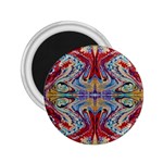 Red Feathers 2.25  Magnets Front