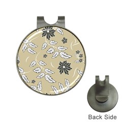Folk Flowers Print Floral Pattern Ethnic Art Hat Clips With Golf Markers by Eskimos