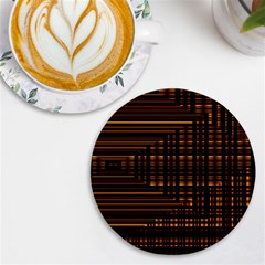 Gradient Uv Print Round Tile Coaster by Sparkle