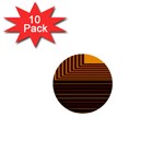 Gradient 1  Mini Buttons (10 pack)  Front
