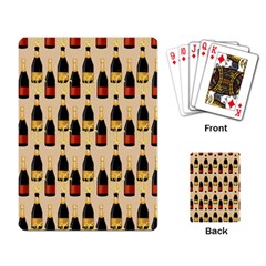 Champagne For The Holiday Playing Cards Single Design (rectangle) by SychEva