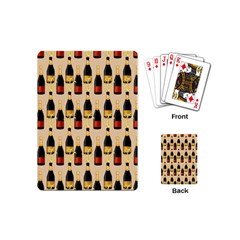 Champagne For The Holiday Playing Cards Single Design (mini) by SychEva