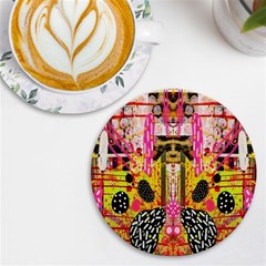 Digital Illusion Uv Print Round Tile Coaster by Sparkle