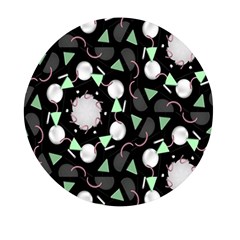 Digital Illusion Mini Round Pill Box by Sparkle