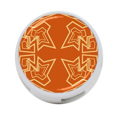 Abstract Pattern Geometric Backgrounds   4-port Usb Hub (two Sides) by Eskimos