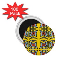 Abstract Pattern Geometric Backgrounds   1 75  Magnets (100 Pack)  by Eskimos
