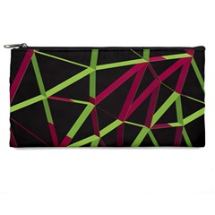 3d Lovely Geo Lines X Pencil Case by Uniqued