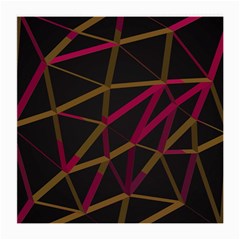 3d Lovely Geo Lines Xi Medium Glasses Cloth (2 Sides) by Uniqued