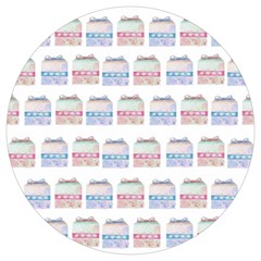 Gift Boxes Round Trivet by SychEva