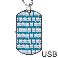 Gift Boxes Dog Tag Usb Flash (two Sides) by SychEva