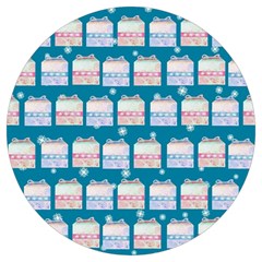 Gift Boxes Round Trivet by SychEva