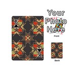 Abstract geometric design    Playing Cards 54 Designs (Mini) Front - SpadeK