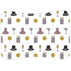 Shiny New Year Things Velour Seat Head Rest Cushion by SychEva