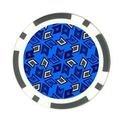 Abstract Pattern Geometric Backgrounds   Poker Chip Card Guard (10 Pack) by Eskimos