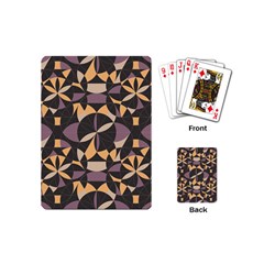 Abstract Pattern Geometric Backgrounds   Playing Cards Single Design (mini) by Eskimos
