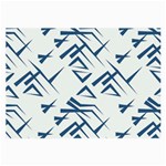 Abstract pattern geometric backgrounds   Large Glasses Cloth Front