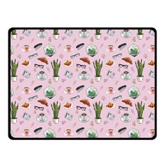 Office Time Fleece Blanket (small) by SychEva