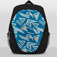 Abstract Pattern Geometric Backgrounds   Backpack Bag by Eskimos