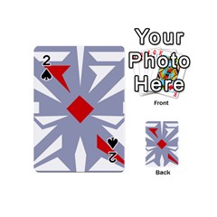 Abstract Pattern Geometric Backgrounds   Playing Cards 54 Designs (mini) by Eskimos