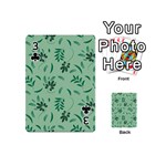Folk flowers print Floral pattern Ethnic art Playing Cards 54 Designs (Mini) Front - Club3