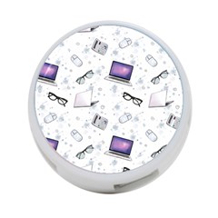 Computer Work 4-port Usb Hub (two Sides) by SychEva