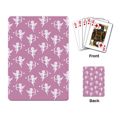 Cupid Pattern Playing Cards Single Design (rectangle) by Valentinaart