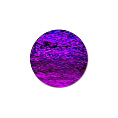 Magenta Waves Flow Series 2 Golf Ball Marker (10 Pack) by DimitriosArt