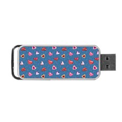 Sweet Hearts Portable Usb Flash (two Sides) by SychEva