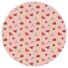 Sweet Heart Round Trivet by SychEva