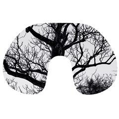 Shadows In The Sky Travel Neck Pillow by DimitriosArt