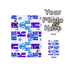 Abstract Pattern Geometric Backgrounds   Playing Cards 54 Designs (mini) by Eskimos