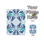 Abstract pattern geometric backgrounds   Playing Cards 54 Designs (Mini) Back