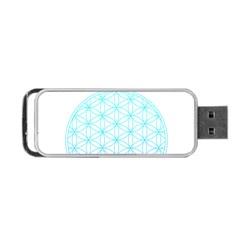 Flower Of Life  Portable Usb Flash (two Sides) by tony4urban