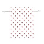 Weird Fantasy Bird Drawing Motif Pattern Lightweight Drawstring Pouch (S) Back