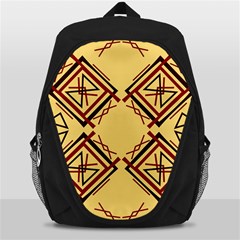 Abstract Pattern Geometric Backgrounds   Backpack Bag by Eskimos
