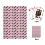 Fern Pattern 2 Pink Playing Cards Single Design (Rectangle) Back