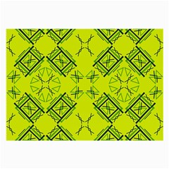 Abstract Pattern Geometric Backgrounds   Large Glasses Cloth by Eskimos