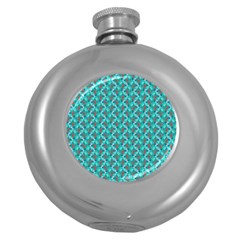 Digital Illusion Round Hip Flask (5 Oz) by Sparkle