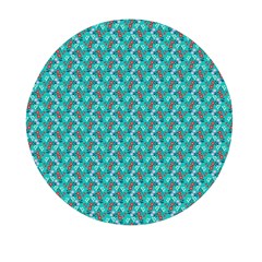 Digital Illusion Mini Round Pill Box by Sparkle