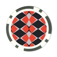 Abstract Pattern Geometric Backgrounds   Poker Chip Card Guard (10 Pack) by Eskimos